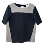 Helmut Lang  Color block Wool Bateau Neckline T-Shirt Size Large Photo 0