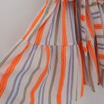 NWT Striped Tiered Mini Dress Vacation Cruise Resort Mediterranean Size XS White Photo 4