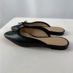 Veronica Beard  Catherine Leather Mule in Black Size 7 Photo 5