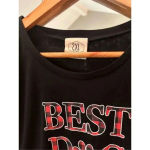 Best Dog Mom Logo T Shirt Size 2XL‎ Black Red Photo 1