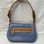 st. john's bay Retro  Genuine Leather Small y2k Shoulder Bag With Zip Pocket Photo 4