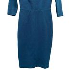 Boden Blue Green Cotton Spandex Stretch Dress Lined Casual 4R US Size 4 Photo 3