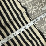 ZARA NWT  100% Wool Striped Midi Dress‎ Black/White Size Small Photo 10