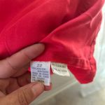 Liz Claiborne Bold Pink Conch waist Utility Jacket long sleeve button down sz 22 Photo 6