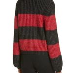 La Ligne Colorblock Balloon Sleeve Crop Sweater XS NWT Photo 1