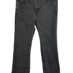 Gap Vintage Flare Women's Black High Rise Straight Leg Denim Jeans Pants Size 32 Photo 0