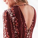 Urban Outfitters Kimchi Blue Charletta Keyhole Floral Mini Dress Small Boho Photo 12