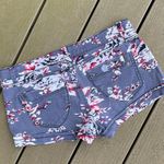 Vanilla Star Jeans Denim Jean Shorts Vanilla Star Womens 9 Floral Stretchy Photo 9