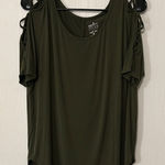 Soho Apparel  Dark Green Women's Blouse Photo 0