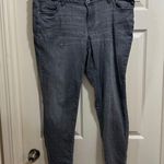 Liz Claiborne light gray skinny jeans size 18 Photo 1