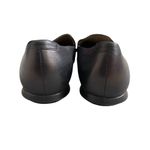 Ecco  Leather Loafers Flats Slip On Shoes Women’s Size 40 Black Snake Embossed Photo 4