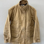 Madewell Prospect Jacket Women Small Tan Khaki Field Military Yellowstone Cinch Photo 0