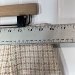 Marc New York NWT Tweed Mini Skirt Size 10 Latte White Preppy Academia Chic Photo 3