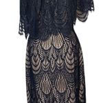 Dress the Population One Shoulder Lace Violet Dress Photo 1