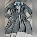 Scrapbook knit grey long cardigan size medium Gray Photo 0