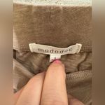 Mododoc Tan Brown Wide Leg Crop Pull On Cotton Pants Small‎ Photo 2