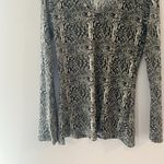 Norma Kamali  small animal print blouse S Photo 1