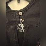 Affliction BORN TO RUN Crochet Sleeved Women's Black Hoodie Size Medium Photo 9