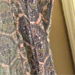 Victoria's Secret  Kimono Coverup Fringe‎ Paisley Pink & Purple medium/large Photo 4