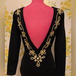 Stunning low back maxi sweater dress black size S Photo 1