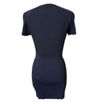 Jonathan Simkhai Women's Knit Black Melody Mini Dress Size Medium Photo 4