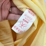 Vintage Heiress Lightweight Fleece Nightgown Size M Yellow Lace Long Sleeve New Size M Photo 3