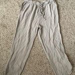 Doe & Rae Anthropologie- Pull-On Drawstring Pants Beach Cover-Up Lounge Cotton Photo 0