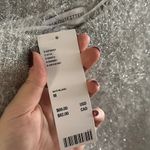 Urban Outfitters Nwt  Metallic Eyelash Knit Pullover Sweater Gray Size Medium Photo 3