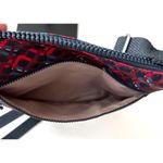 Kipling  Abner Printed Crossbody Purse Bag Adjustable Blue/Red Travel Lightweight Photo 4