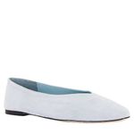 Raye Lucila Flats in Light Blue Suede 7.5 Leather Shoes Womens Photo 11
