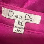 Dress Day Magenta Wrap Mini Dress Photo 8