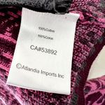 Icelandic Design‎ Women's Nordic Cotton Cardigan Sweater Size Medium Pink Photo 8