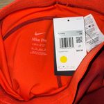 Nike Women's Pro 3" Red Striped Shorts Photo 4