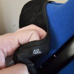 4X Black Lace Long Sleeve Midi Dress with Bell Sleeves Photo 5