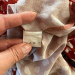 Kancystore Womens Button Down V Neck Tie Knot Front Tops 3/4 Sleeve Chif… Size M Photo 3