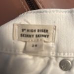 Madewell 9” White High Riser Skinny Skinny Jeans 28 Preppy Minimalist Festival Photo 8