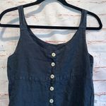 Fresh Produce  Dress Womens Medium Navy Blue Sleeveless Tank Top Shift Mini Short Photo 4