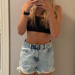 Princess Polly  Denim Shorts High-Waisted Photo 1