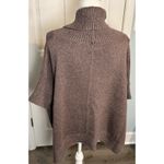 Old Navy  Brown Turtleneck Oversized Sweater, Short Sleeve, M/L Photo 4
