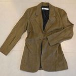 ZARA Khaki Elegant Woman's Blazer/ Dress Jacket Photo 0