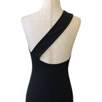 ZARA one-shoulder midi bodycon dress with a cutout detail near the shoulder Photo 7