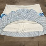 Lucky In Love 15" Pleated Tier Tennis skirt Skort White Blue Size XL Photo 3