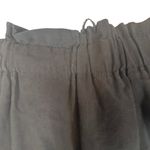 ZARA Black Button Front Paperbag Waist Mini Skirt Women Sz S Photo 5