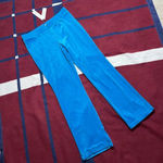 Juicy Couture NWT  sweatpants in turquoise flash blue pants
Women’s L large Photo 2