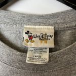 Disney Vintage Mickey T Shirt 90s Y2K Gray Large L Cartoon Graphic Tee Cotton Photo 13