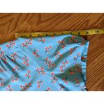 Anne Klein EUC Sz L Short Sleeve Preppy Chic Career Academia Floral Blouse Corp Photo 9