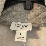 J.Crew  Light Gray Cowl Neck Sweater size L length 26” bust 42” brand new Photo 1