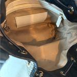 Cole Haan  Women’s Black and White Bucket Shoulder Crossbody Bag Photo 5