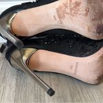 BCBGMAXAZRIA BCBMAXAZRIA 10 Deedie Lace Mesh Peep Toe Booties Stilettos Photo 7