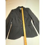 Ann Taylor  Black Blazer Size 0 Fitted Career Office Business Professional Jacket Photo 1